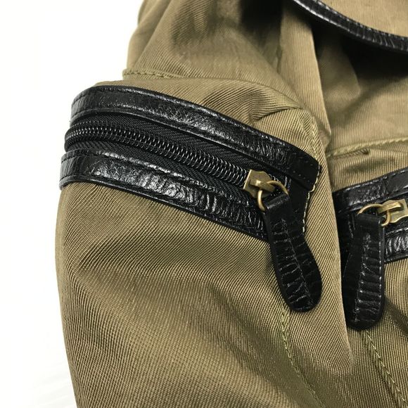 ♦️Ellington Devon Twill & Leather Travel Backpack - Picture 7 of 8